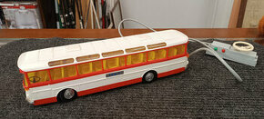 Retro hračka autobus na ovládání top stav - 1
