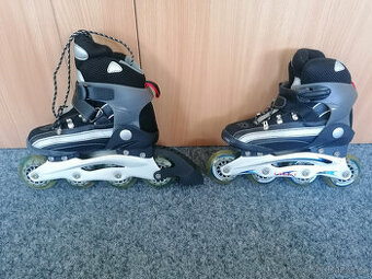 KOLEČKOVÉ BRUSLE INLINE SKATES VEL. 38