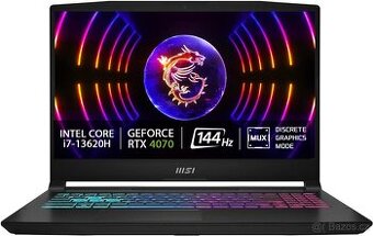 MSI Katana 15 15,6 IPS FHD 144Hz i7 16G 1T RTX 4070 105W DPH