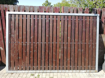 Vrata brána výklopná pojezdová křídlová