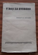 V boji za svobodu - památce hrdinů