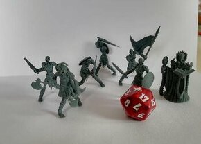 Fantasy figurky - 3D tisk - nemrtví
