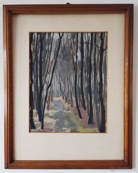 Obraz stromořadí