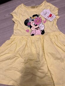 Nové šaty minie mouse vel.110