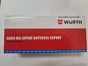 WÜRTH lepidlo tmel na sklo autosklo sada expert