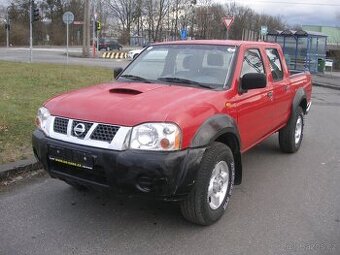 NISSAN NAVARA,2.5TD,98KW,4x4,BEZ KOROZE,TAŽNÉ ZAŘÍZENÍ