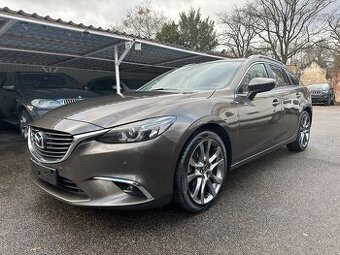 MAZDA 6 WAGON EXCLUSIVE,2.2 D,150 HP,2017,SERVIS,1.MAJITEL