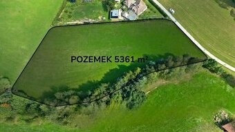 Prodej pozemku 5361 m2, Úpice okr. Trutnov