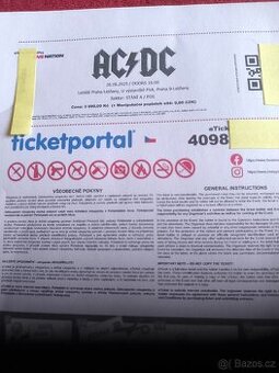 Vstupenka AC DC