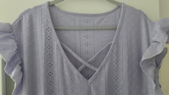 DÁMSKÉ LILA LETNÍ ŠATY vel. 52 /4XL