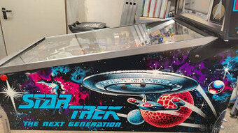 Flipper Pinball Star Trek STTNG 1992 včetně LED konverze