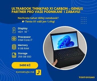 Lenovo 1X Carbon Intel Core i7 HD+