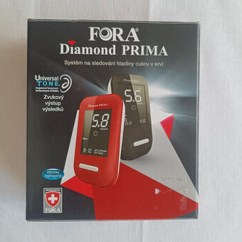 Glukometr Fora Diamond Prima - bílý