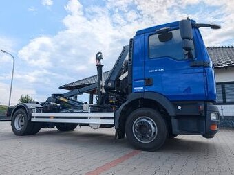 MAN TGM 15.240 NOVÝ HÁKOVÝ NOSIČ + HR RUKA