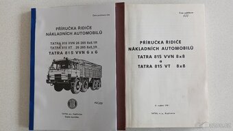 Příručka řidiče nákladních automobilů T-815