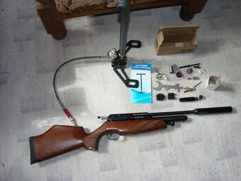 Vzduchovka vz 47(se lvem) a PCP BSA Ultra Multishot 5,5