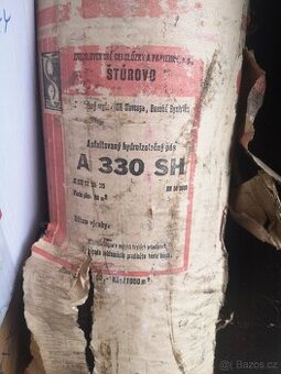Stará lepenka, asf. Hydroizolacni pás
