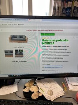 Prodám ratanovou sedačku