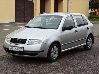 ŠKODA Fabia 1.4 Mpi . 145.466 Km.. po 1. majiteli.. původ ČR