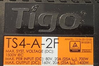 Tigo TS4-A-2F pro 8 panelů 300Kč/panel