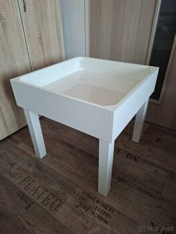 IKEA stolek LACK bílý s nástavcem