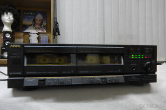 Tape Deck AIWA AD-WX505 Double +AudioKazety AIWA