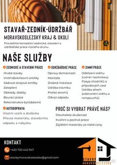 Nabídka řemeslných a jiných stavebních prací