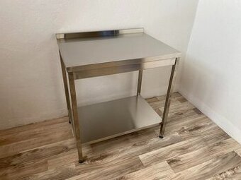 Přístěnný nerezový stů 1 police, různé míry