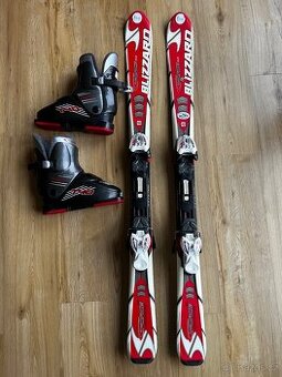 Lyže Blizzard + lyžáky