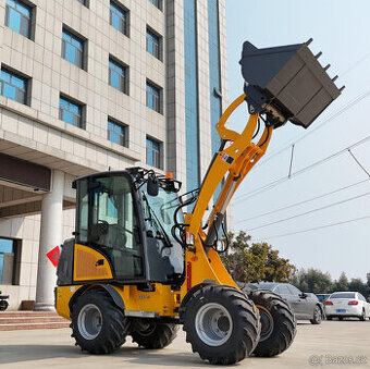 Predám Kolesový mini-nakladač KIMA K1090 4x4 Tal. hydraulika - 1