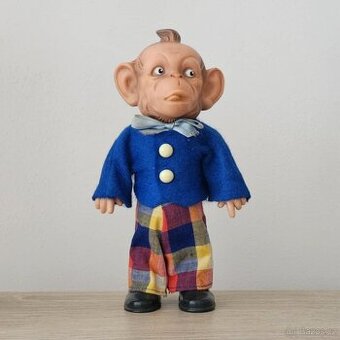 STAROŽITNÁ MECHANICKÁ OPICE - NA KLÍČEK