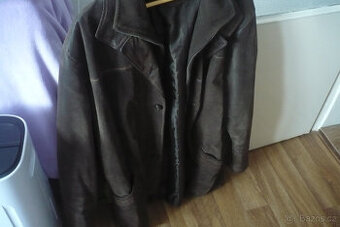 prodám kožený kabát