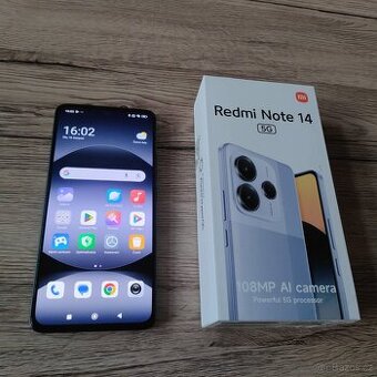 Xiaomi Redmi Note 14 5G -6.67" P-OLED 8+4GB RAM/256GB ROM