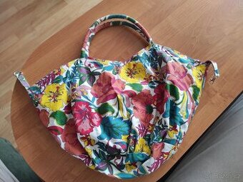 Bavlněna  velká letní taska