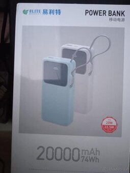 20000m Ah Power Bank s LED displejem