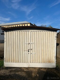 Pronajmu plechovou garáž v Krnově Na Ostrově