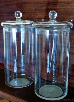 Dóza velká skleněná - 2 litr(3ks)