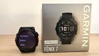 GARMIN FENIX 7 Sapphire Solar Black