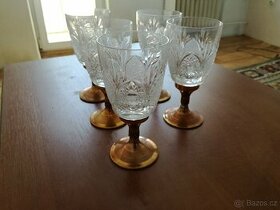 Křišťálové sklo broušene