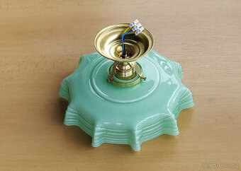 Hezký starý mosazný lustr / stropnice