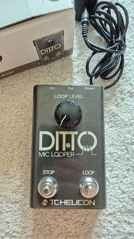 TC Helicon Ditto Mic looper pouzitelny ako phantom na