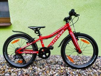 Značkové dětské kolo Author Record 20" (červená)