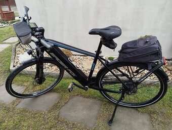 Prodám pánské elektrokolo Leader Fox Sandy  •Motor: Zadní mo