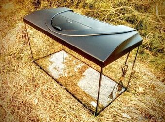 AKVÁRIUM 60x30x30 cm, 54 litrů + FILTR + TĚLÍSKO