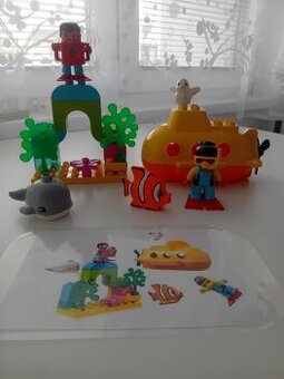 2074 - lego duplo 10910 - Dobrodružství v ponorce