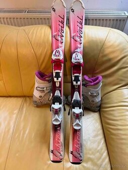 Dětský lyžařský set lyže 100 cm