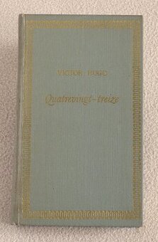 V. Hugo: Quatrevingt - treize - kniha ve Francouzštině