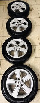 Prodám Alu kola Škoda R16 5X112 ZIMNÍ PNEU 205/55 R16