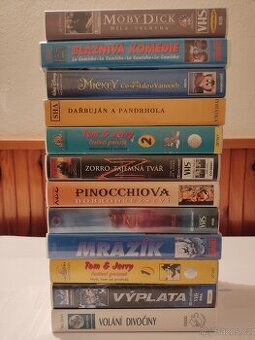 VHS kazety – (SET 2)