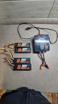 Nabíječka spektrum plus 4x baterie